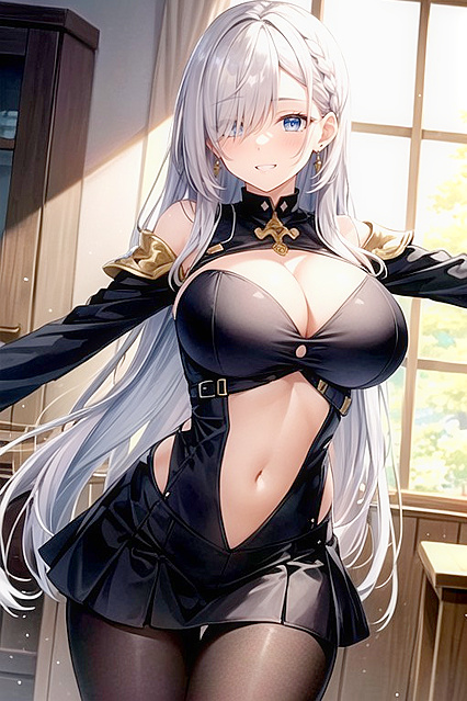 Braided Beauty Gets Hip-Vent Adventures inStanding Hentai Pleasure