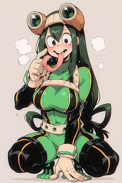 Horny Hands Fondling Sweaty Boobs in Steamy Hentai Picture