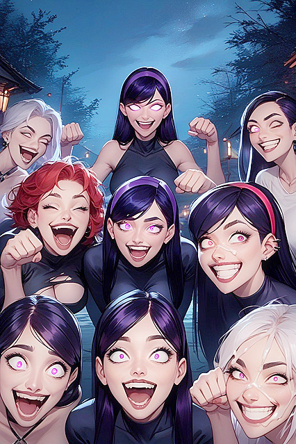 Backlit Harem Fantasies End in Explosive Hentai Climaxes