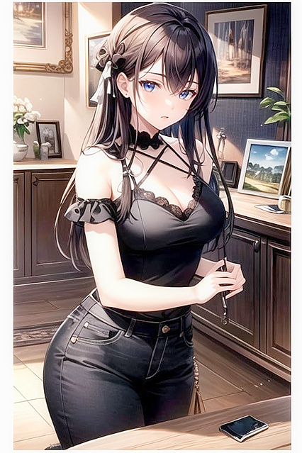 African K-Pop Idol Seduces in Steamy Hentai Sex Image