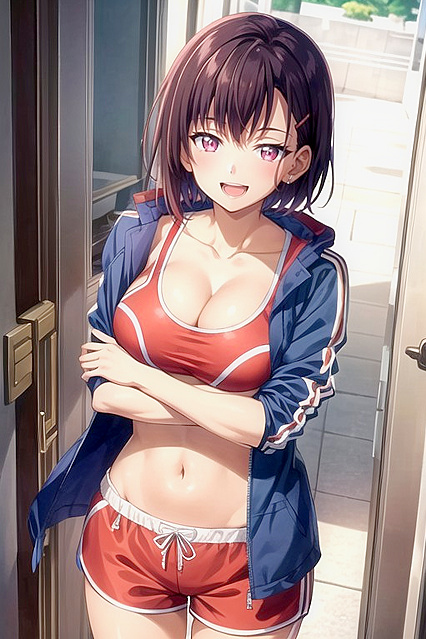 Cute Girl 18+ with Small Ass Bound and Pleasured in Hentai AI Picture