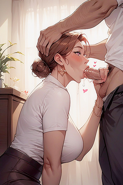 Old Man Craves Young 18+ Flesh – Busty Babe in Black Pantyhose Seduces Him Wildly