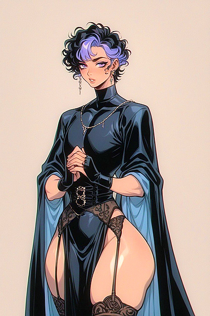 Young 18+ 18-Year-Old Man with Very Short Hair inSTEAMY Hentai Images