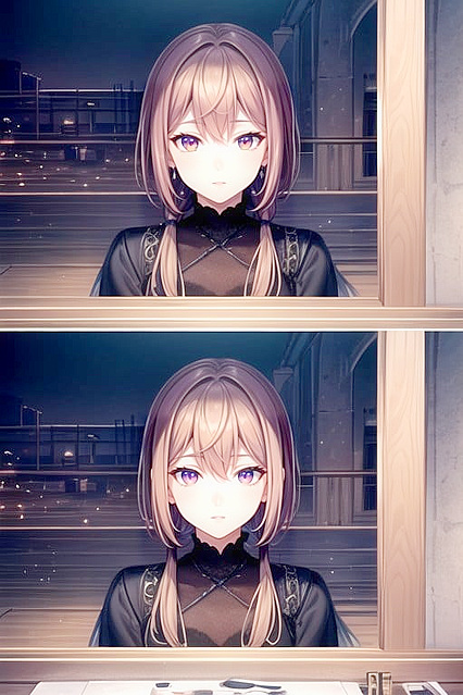 Crowded Space Upskirts Reveal Huge Asses in Hentai Picture