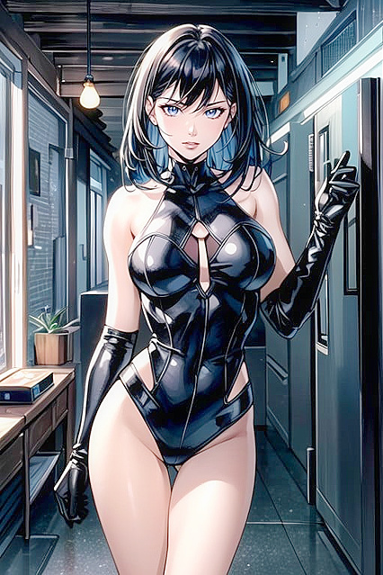Neon-Colored hentai Picture with Mature Women Over 30 in Steamy Comics Images