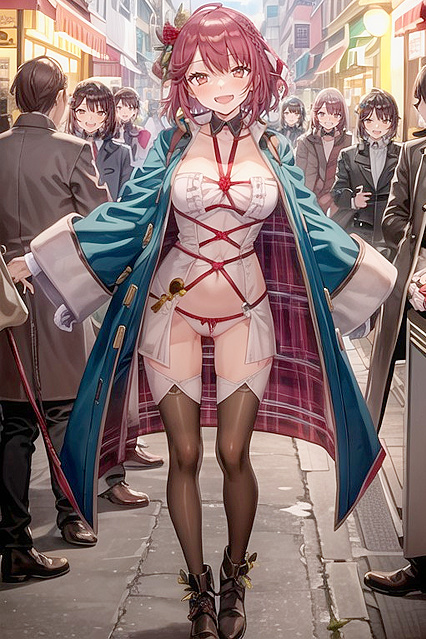 Small Breasts, Full Body Bliss – Standing Hentai Picture heats up the Room