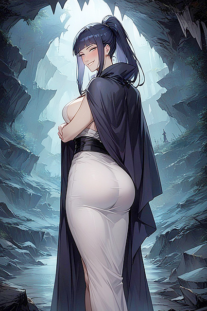 Hinata Hyuuga's Sexy Vampire Transformation in Cute Hentai Adventures
