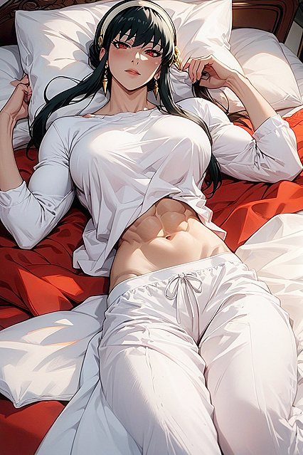 Grinning Woman Takes Control in POV Hentai Picture