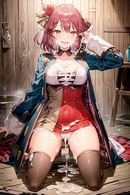Sophie from Atelier Cries Happily During Full-Body Hentai Pleasure