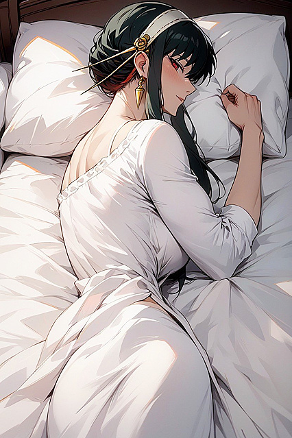 Yor Briar from Spy x Family Enjoying Deep Valley Fun in hentai AI Picture