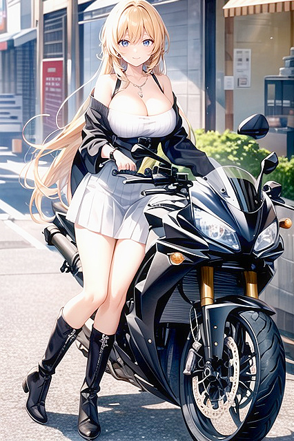 Blonde Beauty with Detailed Facial Features in Ultra HD Hentai Picture