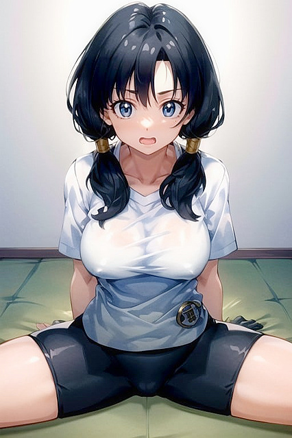 Videl from Dragon Ball Z Splits Wide Open for Explosive Hentai Orgasms