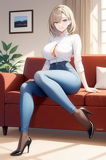 Ballet Flats and Curvy Assets – A Seductive Anime Porno Adventure