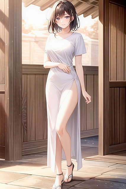 Photo-Realistic Smile – Standing Hentai Picture Unleashed
