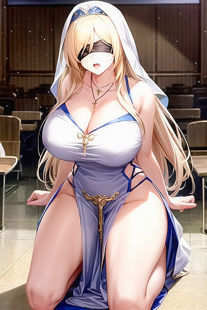 Angry Dusk Kneels for  Hentai Pleasure