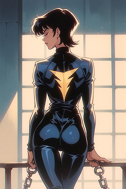 Small Breasts and Leggings in Seductive Short-Length Hentai Picture