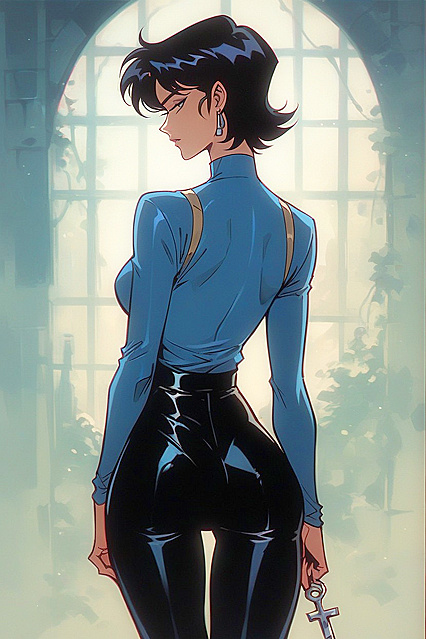 Standing Solo hentai Picture with a Hot 20-Something