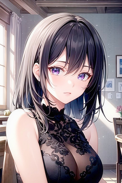 Golden Darkness from To Love-Ru Bound in Shibari for  Hentai Pleasure