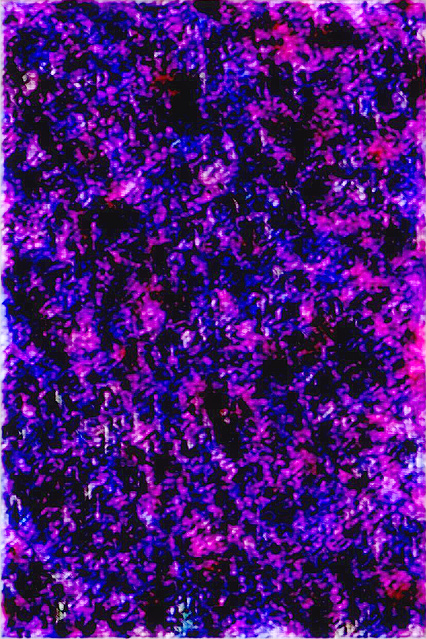 Confused Expression and Tearful Eyes in Purple Camo Thigh-High Boots Hentai Image