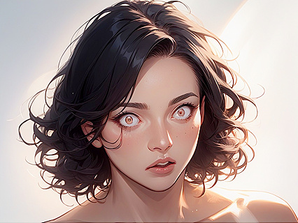 Shocked 18-Year-Old Enjoys Short Ai Hentai Image in hentai AiPorn