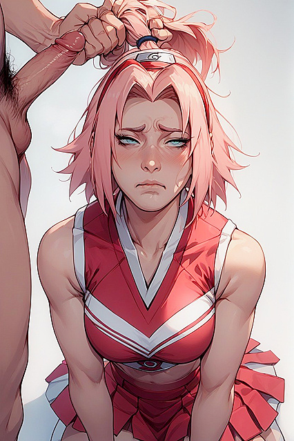 Skinny Girl 18+ Gets Her Hair Pulled in Exhausting Hentai Ai Hentai Image