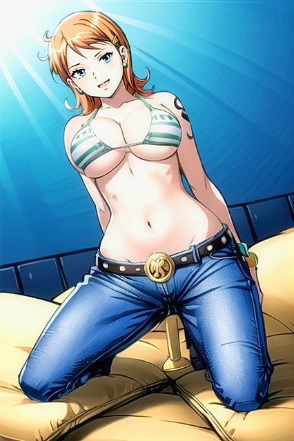 Sunny Spreads Her Legs Wide in Seductive Solo Hentai Picture