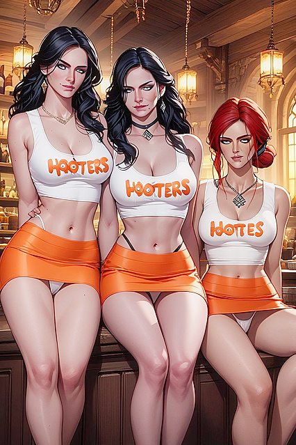 Nighttime Trio Ai Hentai Image – Intimate Moments in Hentai Seduction