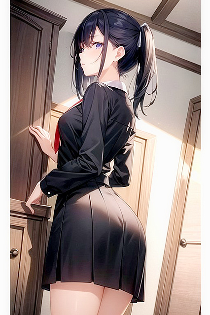 Small-Ass Teen 18+ Bends Over for Steamy 18+ Hentai Picture