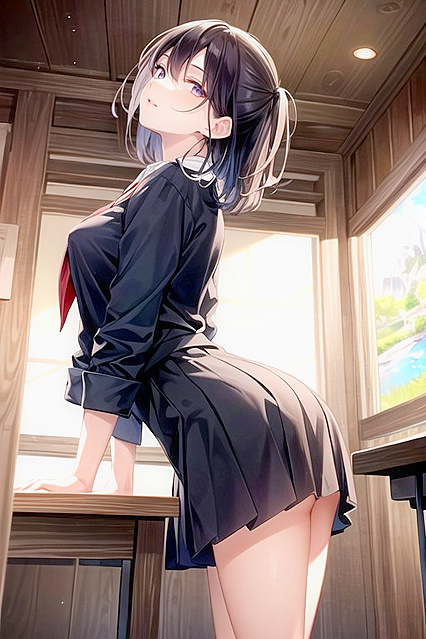 Bent Over and Ready – Hot 18+ Hentai Picture