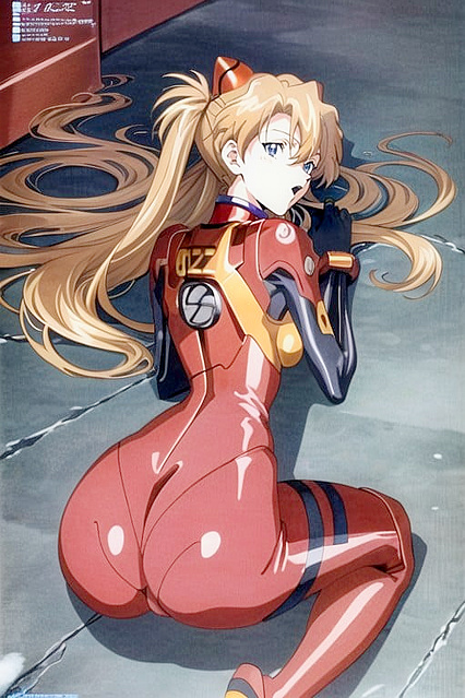 Doggystyle POV Picture with 90s Styled Medium Breasts in hentai AIPorn