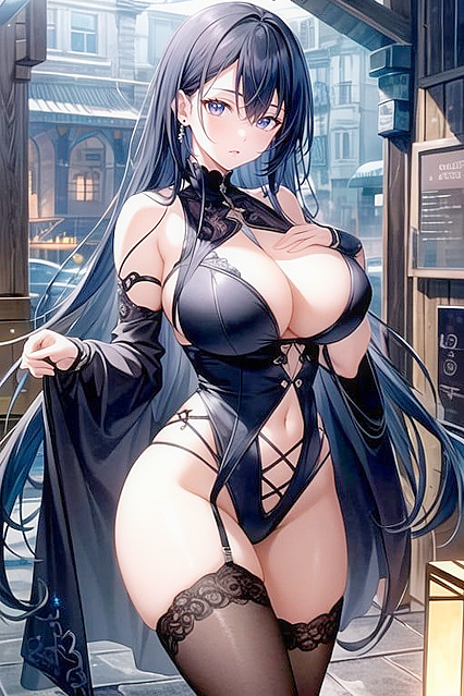 American Beauty Dusk Shows Off Her Massive Ass in Steamy Hentai Picture