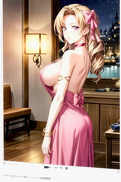Aerith from Final Fantasy Shows Off Her Pubic Hair and Sideboob in Steamy Hentai Images