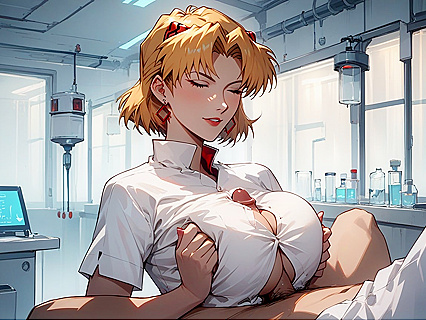 Blonde Beauty Gives a Mind-Blowing TitFuck in Full Body Hentai Picture