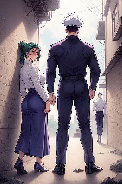 The Woman Crawls Away but Gets Fucked Hard in  Hentai Picture
