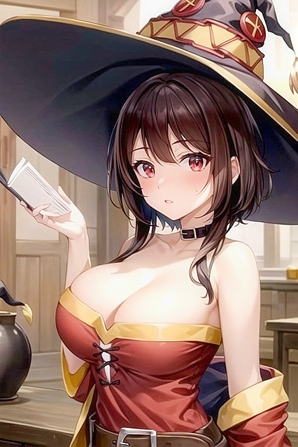 Megumin from Isekai Quartet Explodes in Ecstatic Hentai Pleasure