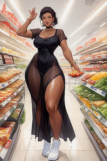 Fully Clothed With Thick Thighs – A Sensual Hentai Experience