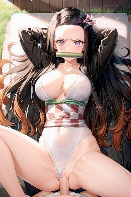 Angry Skinny Girl 18+ with Small Breasts in  Hentai Picture