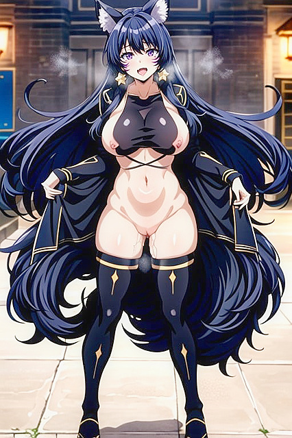 Delta from Eminence in Shadow Enjoying  Full Body Hentai Pleasure