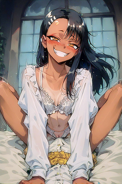 Nipple-Pierced Beauty Seduces You inChurch for naughty Hentai Pleasure