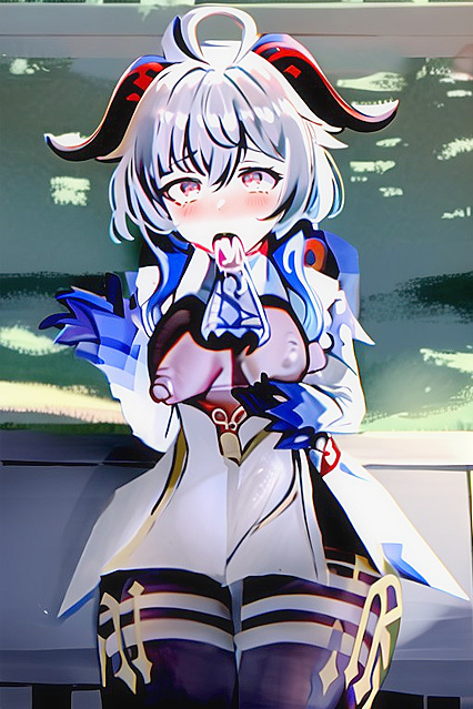 Ganyu's Enormous Assets Expand inMind-Bending Hentai Pleasure