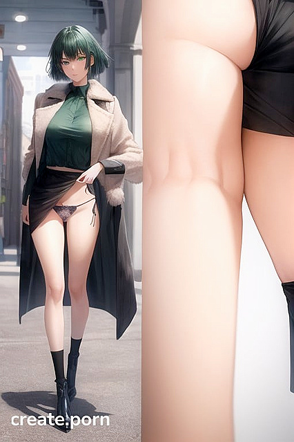 Fubuki from One Punch Man Teases in Mini Skirt for Steamy Hentai Picture