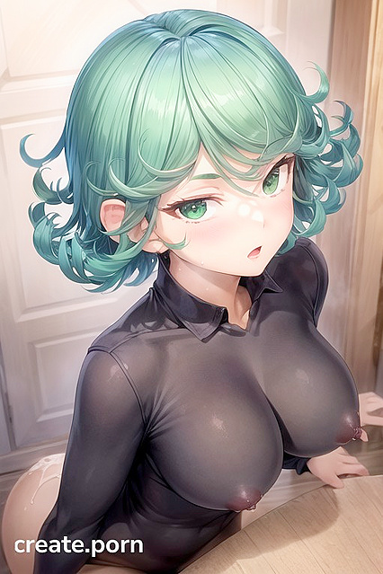 Tatsumaki from One Punch Man Shows Off Her Massive Ass in Hentai AI Picture