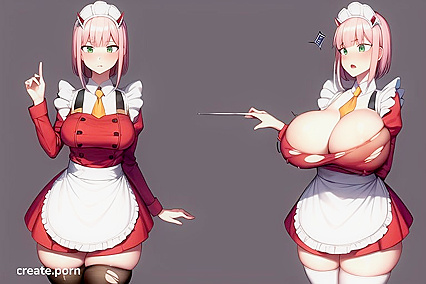 Thick Thighs and Large Round Breasts in Seductive Stocking Hentai Picture