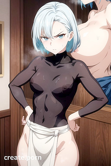 Angry Hands-On-Hips Pose Captured in  Hentai Images