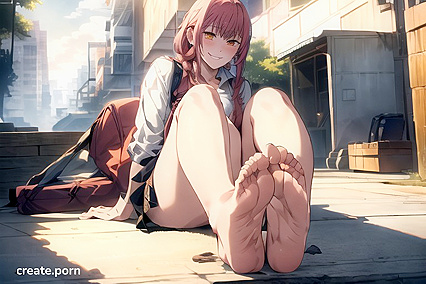 Feet-Focused Fun – Anime Girl 18+ Sits and Teases Her Hot Toes in hentai AI Porn