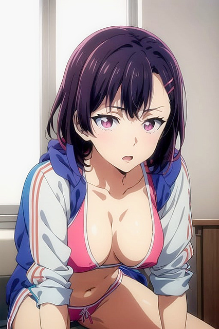 Shizuka from ZOM100 Enjoying  Doggystyle Pleasure in Vibrant Hentai Images