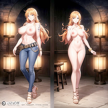 Ultra-Detailed Nami from One Piece in Sexy Naked Hentai Images