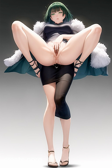 Mini Skirt Bottom-Up Picture in Full Body Hentai Fantasy