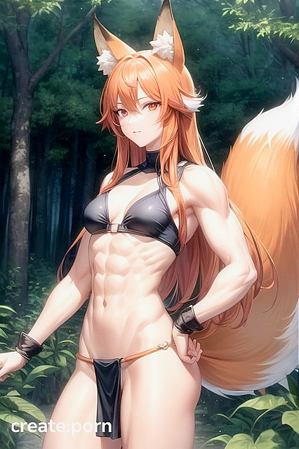 Ginger in the Forest Wears a Loincloth for Steamy Hentai Fun