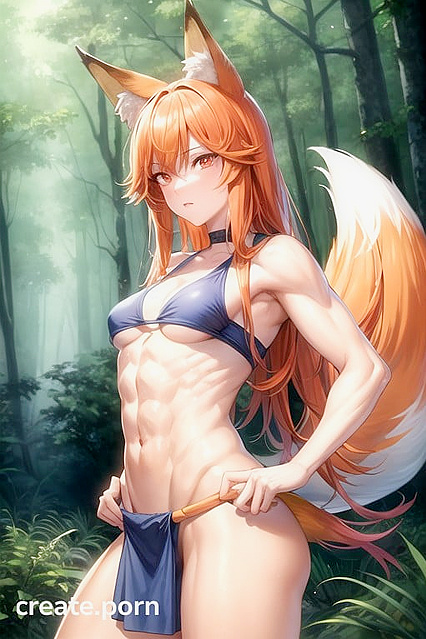 Ginger in Loincloth Explores Passionate Forest Hentai Adventures
